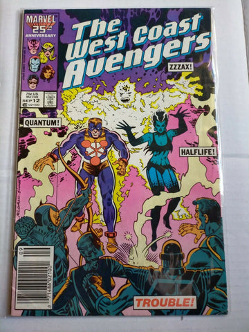 Marvel Comic Book The West Coast Avengers No.12 Sept 1986