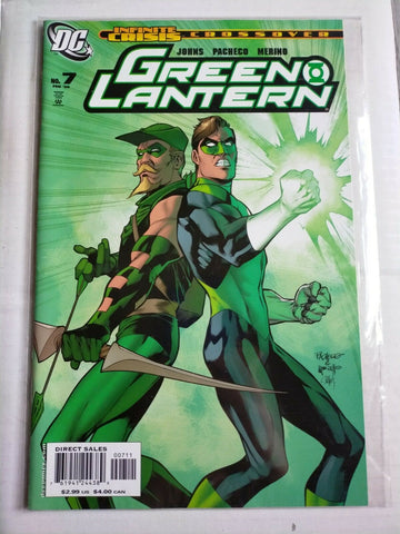 DC Comic Book Infinite Crisis Crossover Green Lantern No.7 Feb 2006