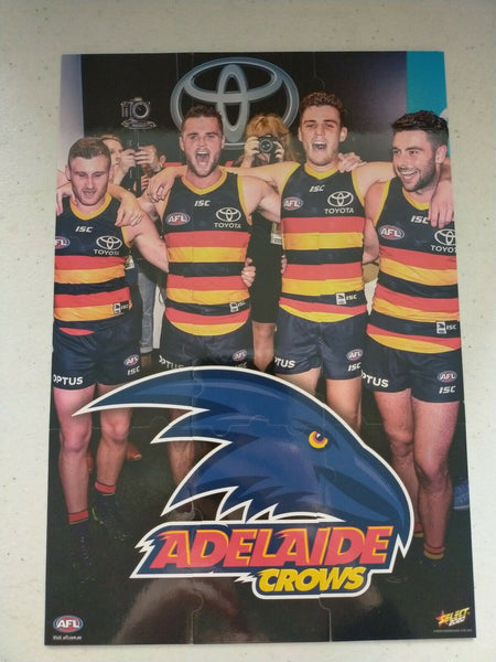 2020 Select Footy Stars Jigsaw Puzzle Adelaide Team Set Of 9 Cards