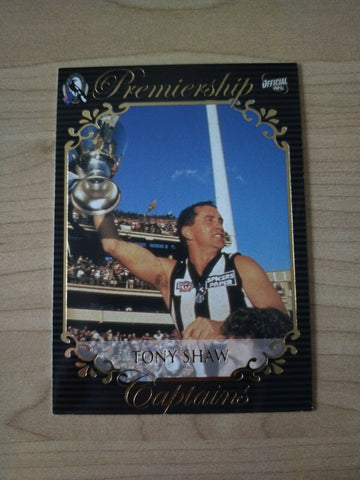 Select ESP Official AFL Collingwood Team Of The Century Tony Shaw (79)