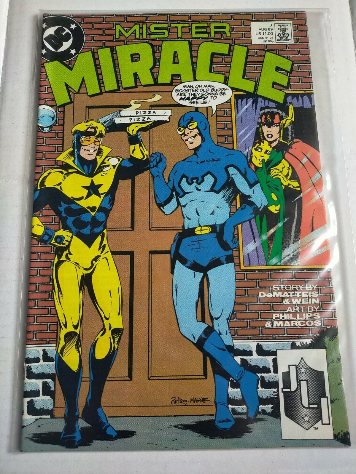 DC 1989 August #7 Mister Miracle Comic
