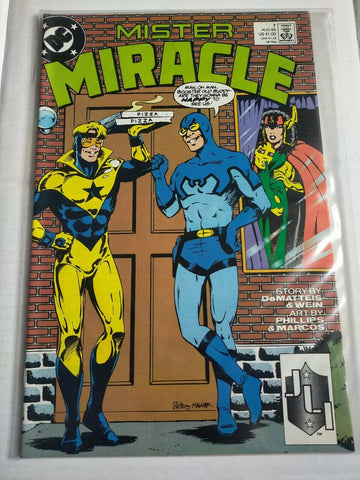 DC 1989 August #7 Mister Miracle Comic