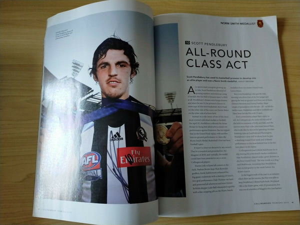 2010 Collingwood Football Club Premiership Souvenir Magazine SIGNED BY 13