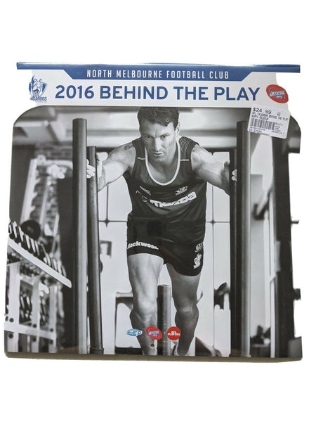 2016 AFL North Melbourne Football Club Behind The Play Calendar Brent Harvey