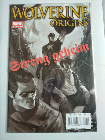Marvel Comic Book Wolverine Origins No.17