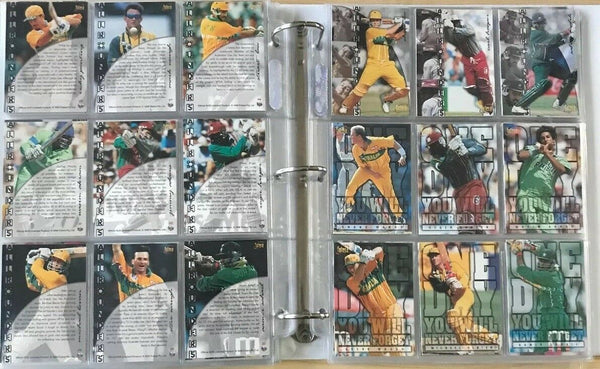 Futera The Decider 1996 Cricket Card Collection Full Set