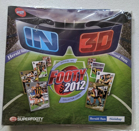 2012 AFL Herald Sun Sealed Football Card Album