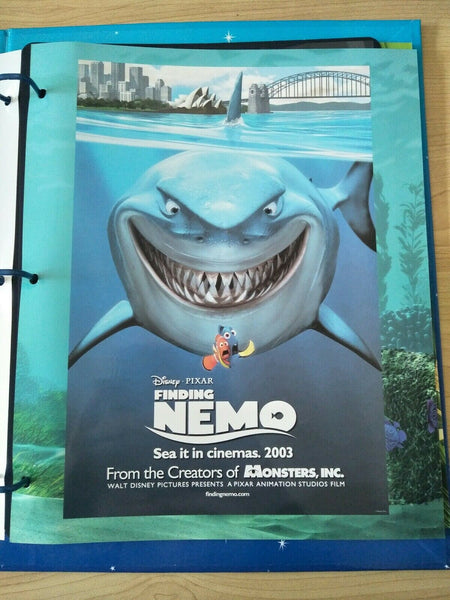 Disney Pixar Souvenir Stamp Album With Stamps 50c