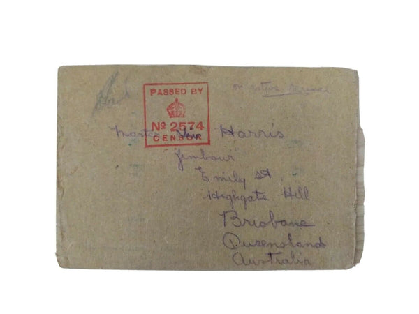 Australia 1915 WWI May 29 Postcard To Queensland From The Trenches In Gallipoli