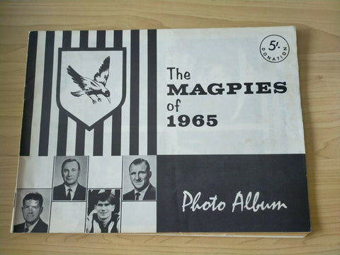 The Magpies Of 1965 Collingwood Football Club Photo Album