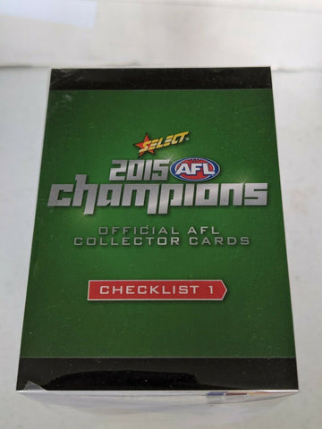 2015 AFL Select Champions Complete Common Base Card Set