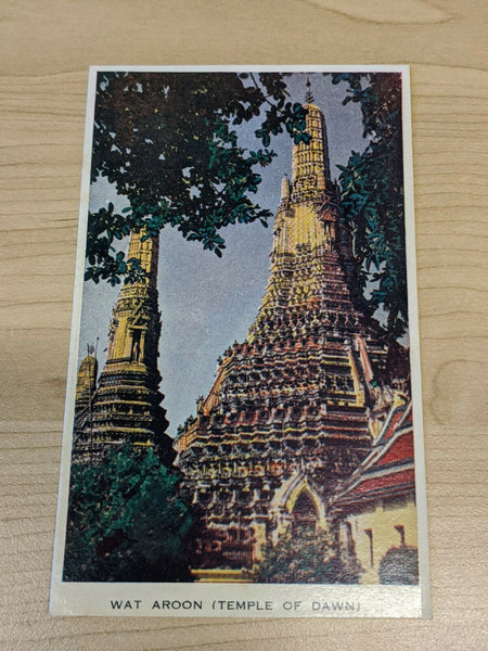 Thailand Postcard Wat Aroon Temple of Dawn Mint.