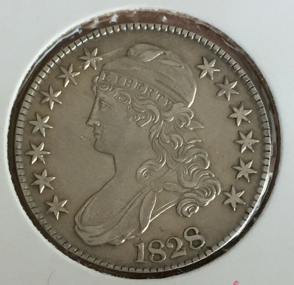 USA 1828 Half Dollar 50 Cents about Extremely Fine