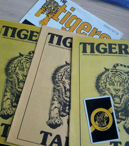 Richmond Tigers VFL Collection Including Lovely Playing Card And Publications