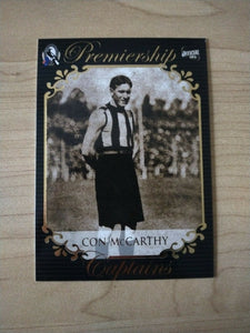 Select ESP Official AFL Collingwood Team Of The Century Con McCarthy (74)