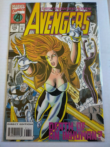 Marvel 1993 June No.376 The Avengers Comic