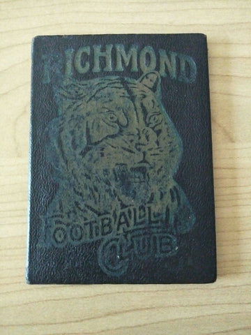 VFL 1954 Richmond Football Club Membership Season Ticket No. 1682