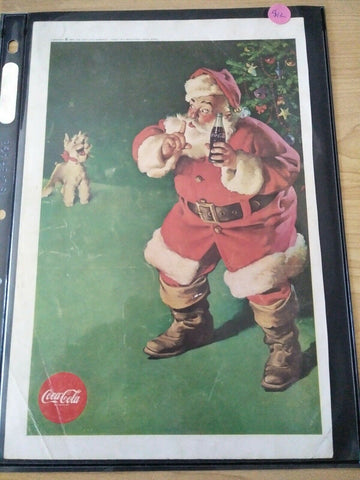Coca-Cola 1961 advertisement  - Santa