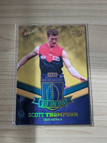 2016 Select Future Force 20 in 20 Scott Thompson Adelaide & Melbourne 10/180