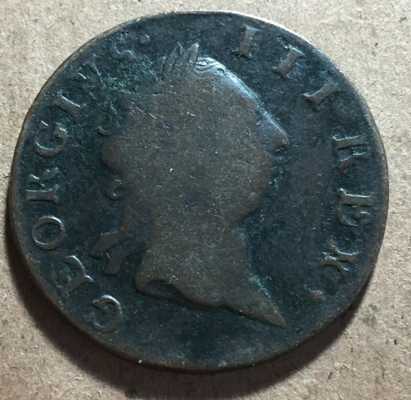 Ireland UK 1769 George IV Farthing. Fine Condition