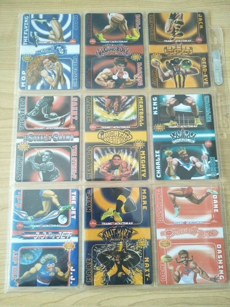 2018 AFL Teamcoach Footy Powers Complete Set Of 18 Cards