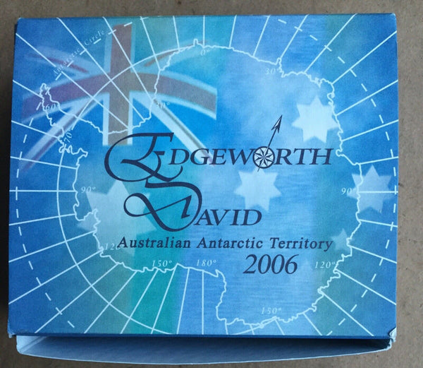 2006 Australian Antarctic Territory $1 Edgeworth  David 1oz Silver Proof Coin