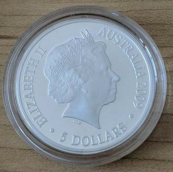 2009 Australia $5 Silver Proof Coin Antarctic Explorers Polar Series