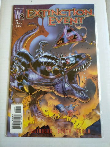 Wildstorm 2003 January No.5 of 5 Extinction Event Comic