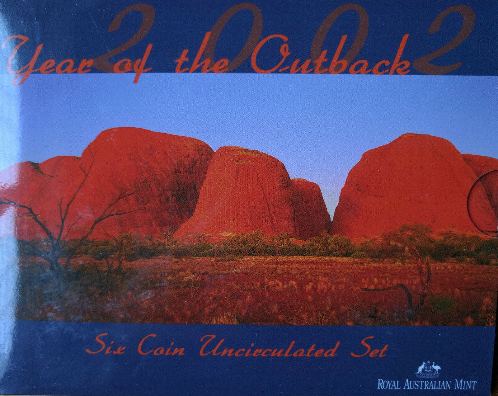 Australia 2002 Royal Australian Mint Year of the Outback Uncirculated Coin Set