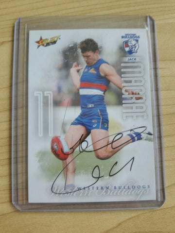 Select Footy Stars 2019 Jack Macrae Hand Signed Footy Card