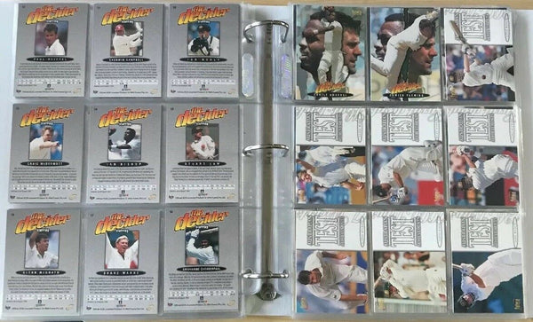 Futera The Decider 1996 Cricket Card Collection Full Set