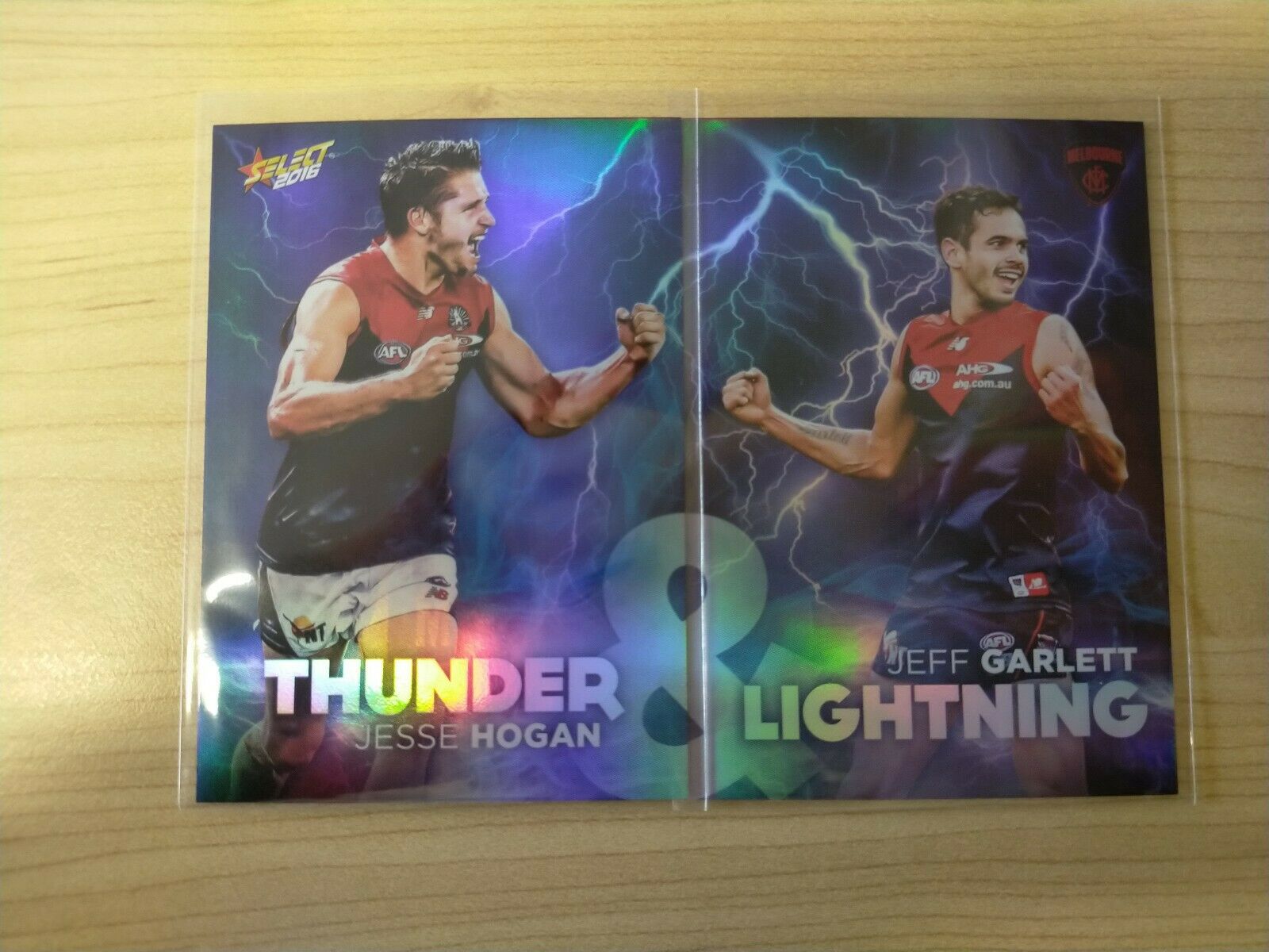 2016 Select Thunder and Lightning Melbourne Set Jesse Hogan & Jeff Garlett