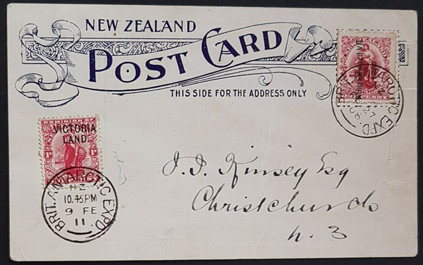 King Edward VII Land Antarctic postcard re-posted from Victoria Land NZ