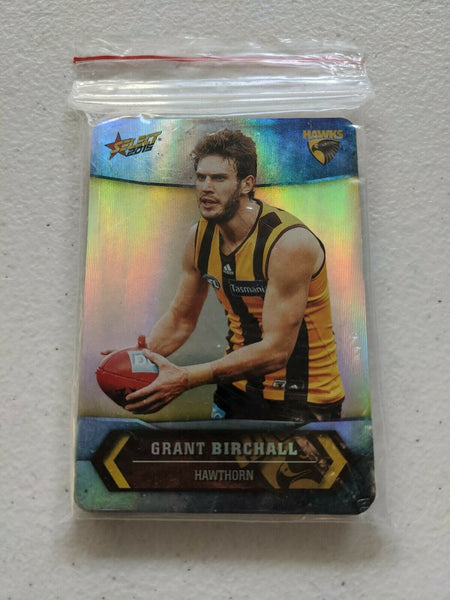 2015 Select Champions Trading Card Silver Foil Parallel Team Set Hawthorn Hawks
