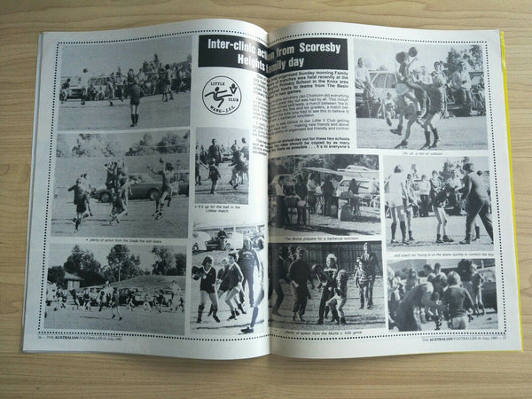 VFL 1983 The Australian Footballer Junior Football Magazine Madden Brothers