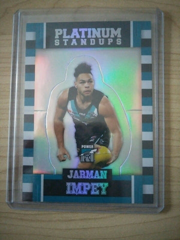 2017 AFL Select Platinum Standups Jarman Impey Port Adelaide No. 62/375