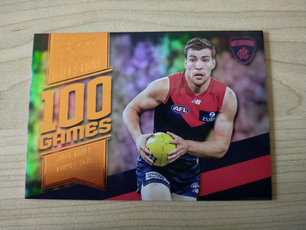 2020 Select Prestige Milestones Jack Viney Melbourne No. 026/200