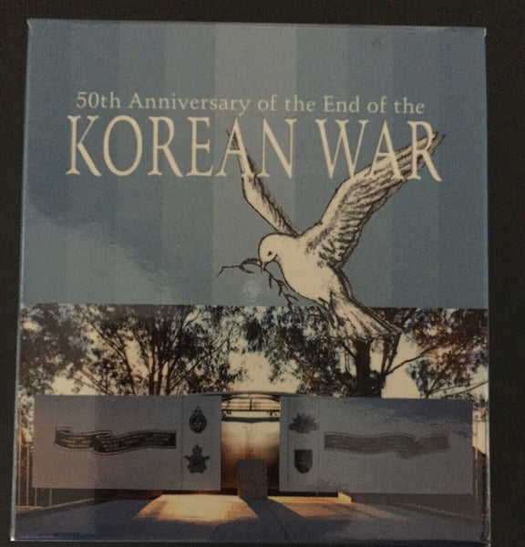 Australia 2003 Royal Australian Mint $1 Korean War $1 Silver  Proof Coin