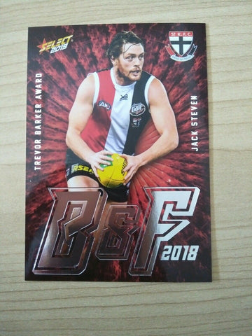 2019 Select AFL Footy Stars Best And Fairest Jack Steven St Kilda