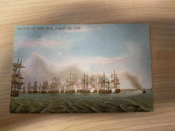 London Vintage Lord Nelson Lot of 6 Postcards Battle of the Nile + Trafalgar