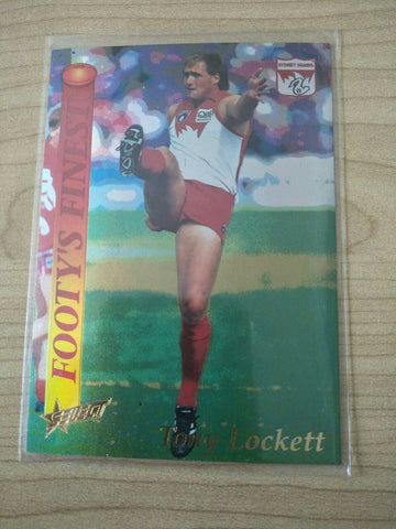 1995 Select Footy's Finest Tony Lockett Sydney Swans