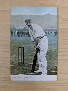 English Cricket Postcard Lord Hawke Yorkshire