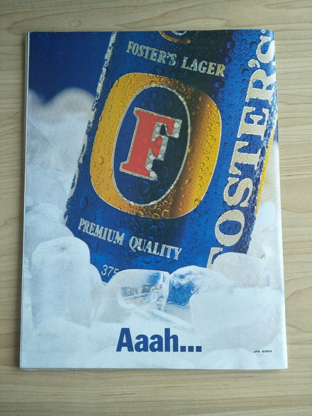 AFL 1992 Grand Final Football Record West Coast v Geelong Match Day Edition