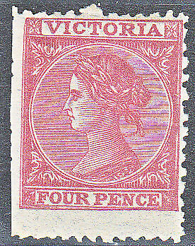 Victoria Australian States SG 144c 4d Dull rose-red Mint