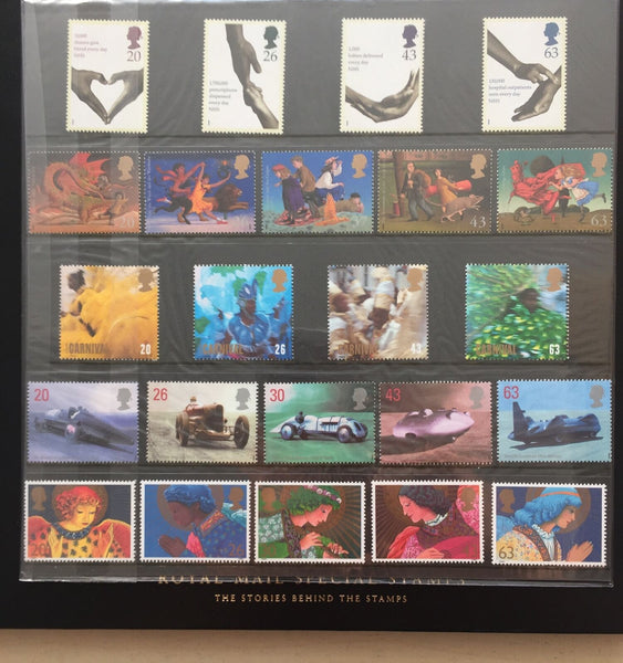 GB Great Britain 1998 Royal Mail Stamp Year Album Volume 15 Includes Years Issues.