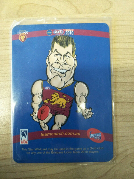 2010 Teamcoach Star Wildcard Luke Power Brisbane Lions SW-02