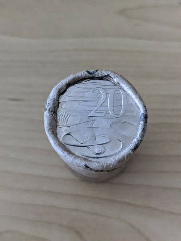 Australia 2019 Royal Australian Mint 20c Twenty Cent Platypus Mint Roll