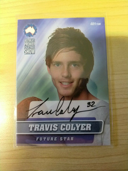 2011 Australia's Premier Collectables Show Football Card Travis Colyer 21/100