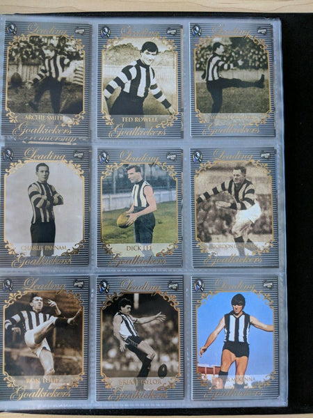Collingwood Hall Of Fame 110 Card Set Limited Edition Nathan Buckley Signature