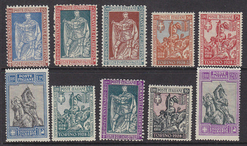 Italy SG 227a/36 400th Anniversary of Filiberto in Turin MLH